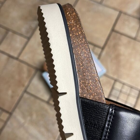 Nib SUSINA Sandal in Black/White Snake size 7.5 retail $50 - Picture 13 of 13